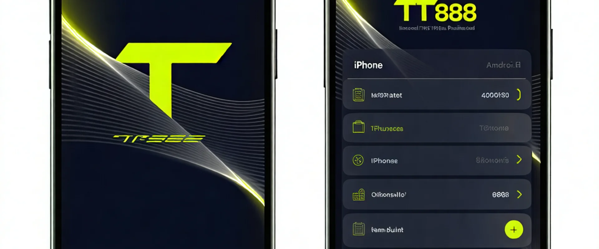 Ứng dụng di động TT88 trên màn hình điện thoại