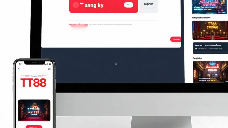 Truy cập trang chủ TT88 và tìm nút đăng ký